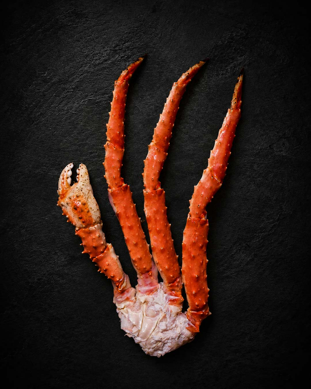 Patas cangrejo real cocido Arctic Crab
