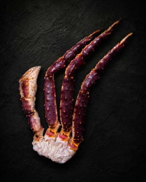 patas cangrejo real crudo